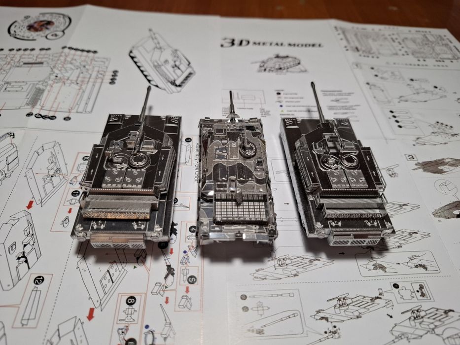 3D пазлы, собраные