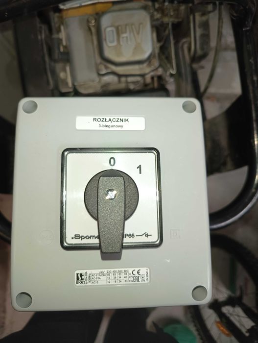 Wyłącznik krzywkowy SK 63-2.8211