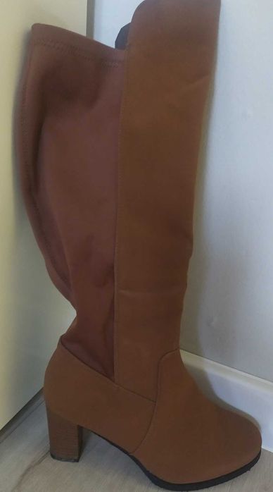 Kozaki camel, r. 37 Wyprzedaż