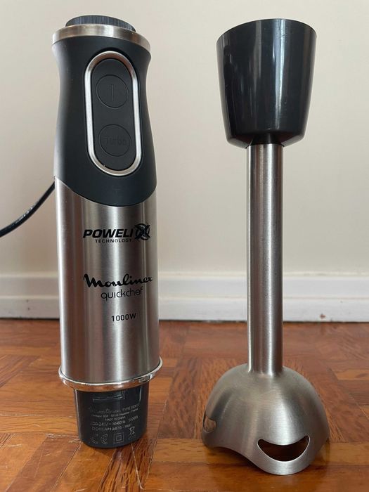 Varinha Mágica Moulinex Quickchef DD65A810 de 1000 W - Preto e Inox