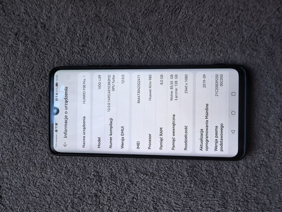 Huawei p30 Pro  8/128