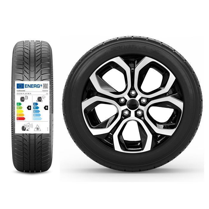 Pasuje do Dacia Bigster Duster koła zimowe 18" Continental 215/60R18