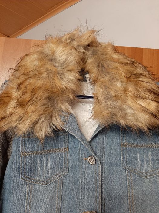 Katana dżinsowa damska