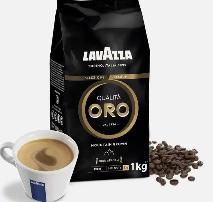 Кава в зернах Lavazza Oro Mountain Grown, Crema e Gusto Classico