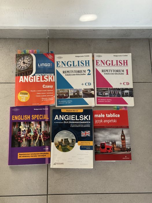 Zestaw Książek do nauki Angielskiego dla zaawansowanych