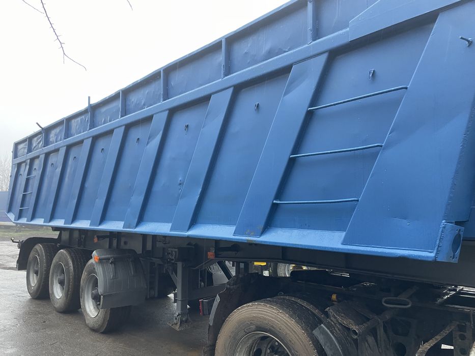 Напівпричіп самоскид маз рисорний