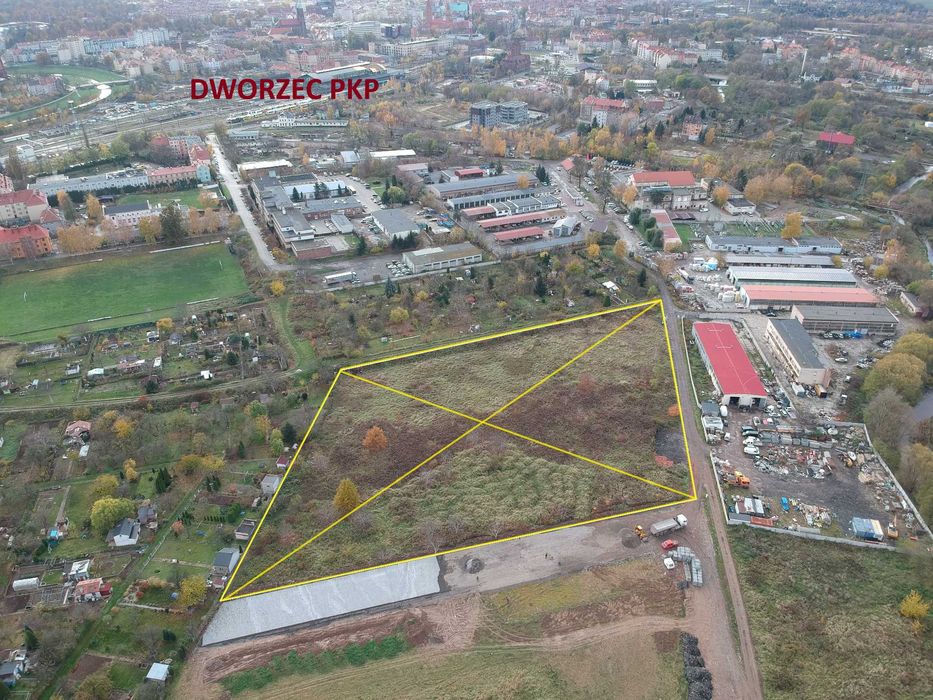 Plac do wynajęcia 1,70 ha – Legnica Wałbrzyska – możliwość podziału