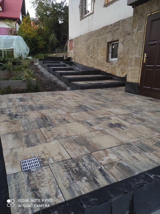 Brukarstwo, układanie kostki brukowej, prace ziemne , koparka 3.5 t