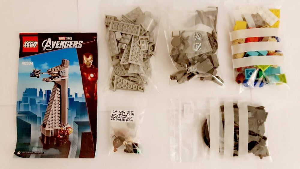 Lego Marvel 40334 Avengers Tower em peças novas