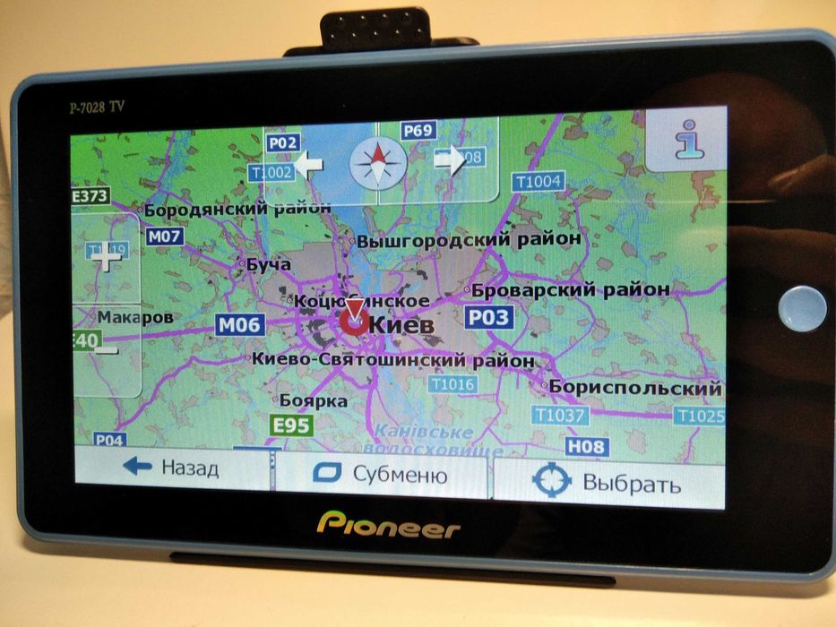 Вантажний GPS навігатор Pioneer 7”. Європа, Україна, Азія 2026р