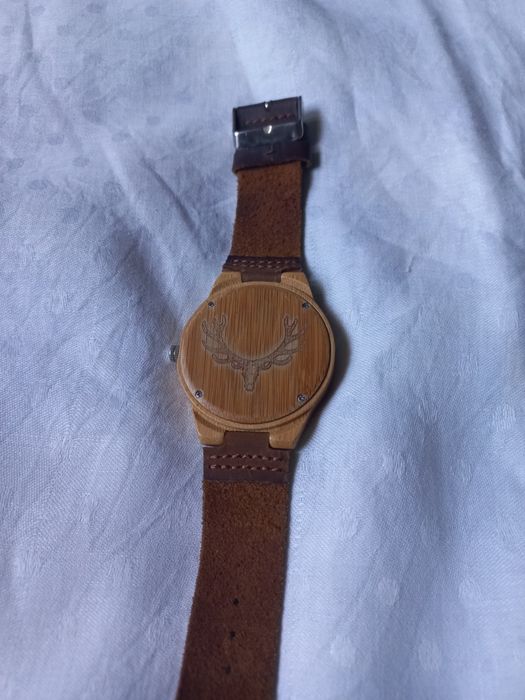Zegarek bambusowy