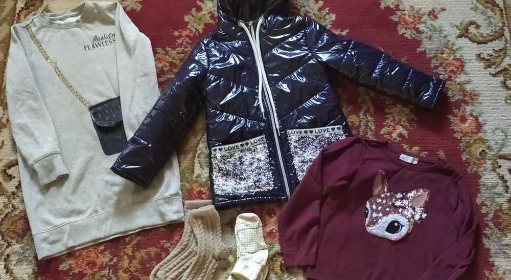 Пакет весняних речей на дівчинку 7 років