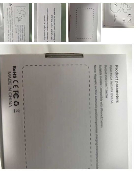 Ładowarka samochodowa bezprzewodowa Gloplum 15 W Magsafe