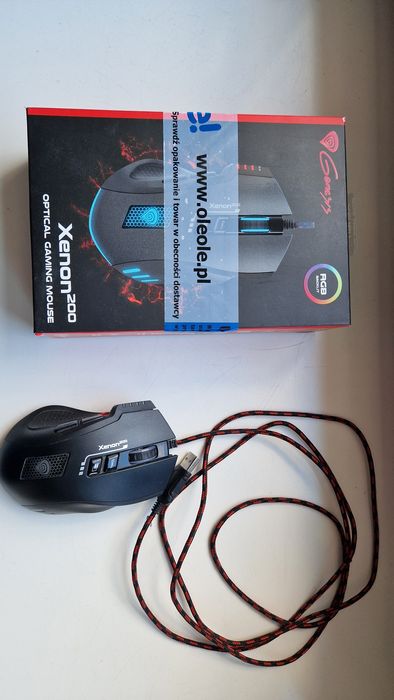Mysz RGB Genesis Xenon 200, 3200 dpi