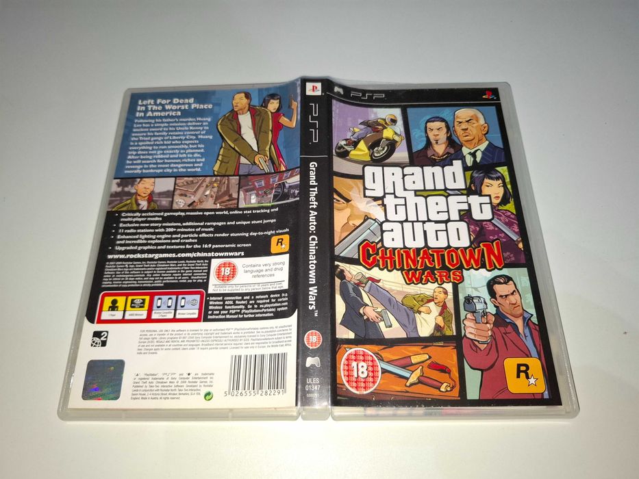 Grand Theft Auto Chinatown Wars GTA - Sony PSP