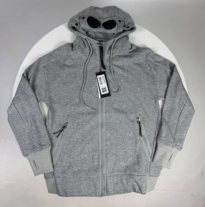 Зіп-худі CP Company з очками чорне/ зіпка сп компані зелена/ худі сіпі