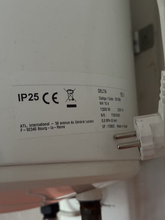 Termoacumulador Delta 15L