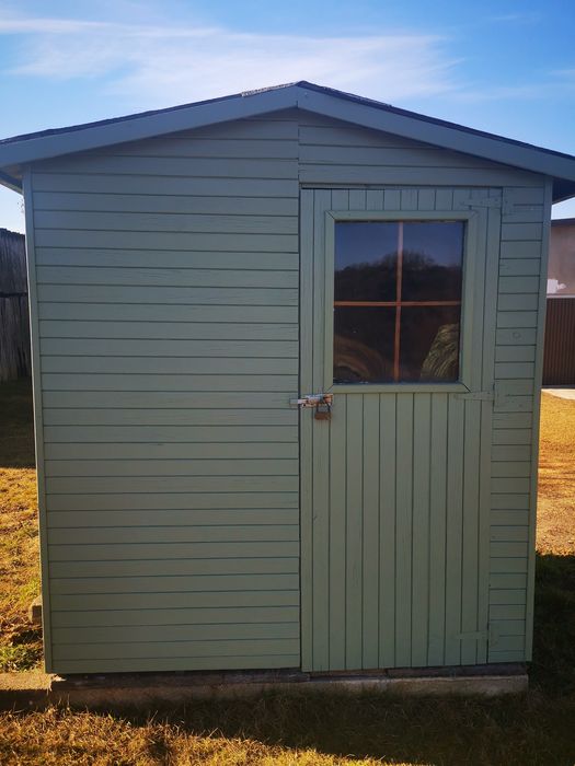 Domek ogrodowy, narzędziowy drewniany