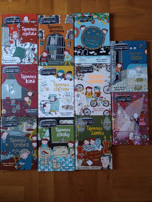 książki seria detektywistyczna Lasse i Maia - sprzedam