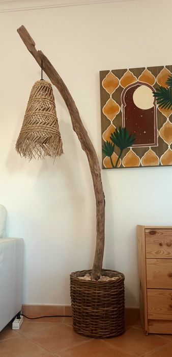 Candeeiro artesanal peça única