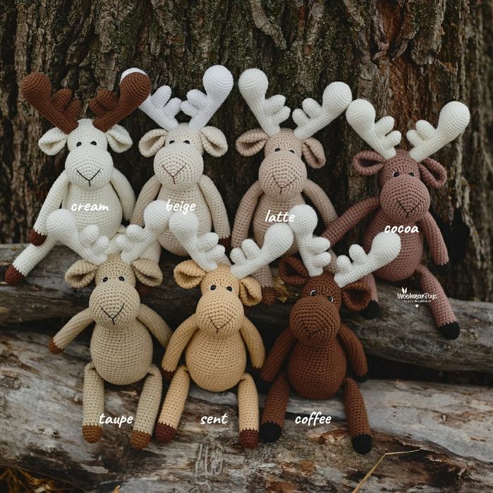 Новорічні іграшки. Амігурумі. Іграшки ручної роботи handmade.