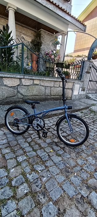 Bicicleta B Twin Dobrável