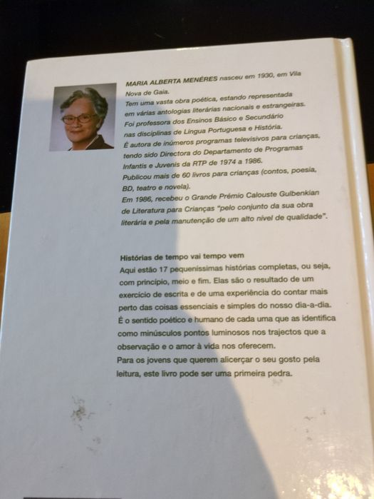 Histórias de tempo vai tempo vem de Maria Alberta Menéres