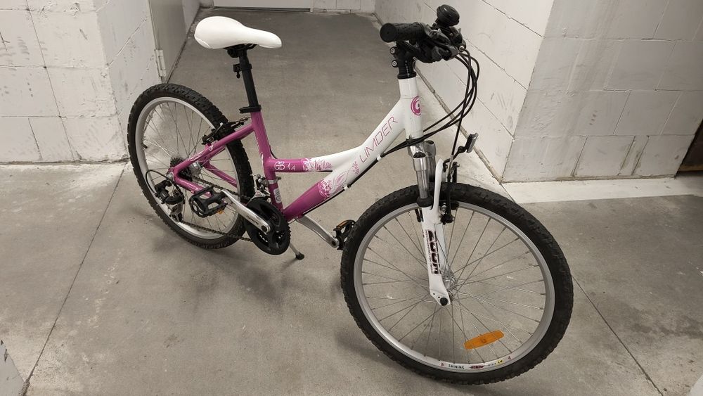 Rower dla dziewczynki, koła 24 cale.