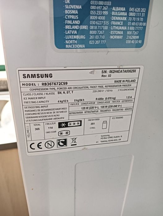 Frigorífico Samsung
