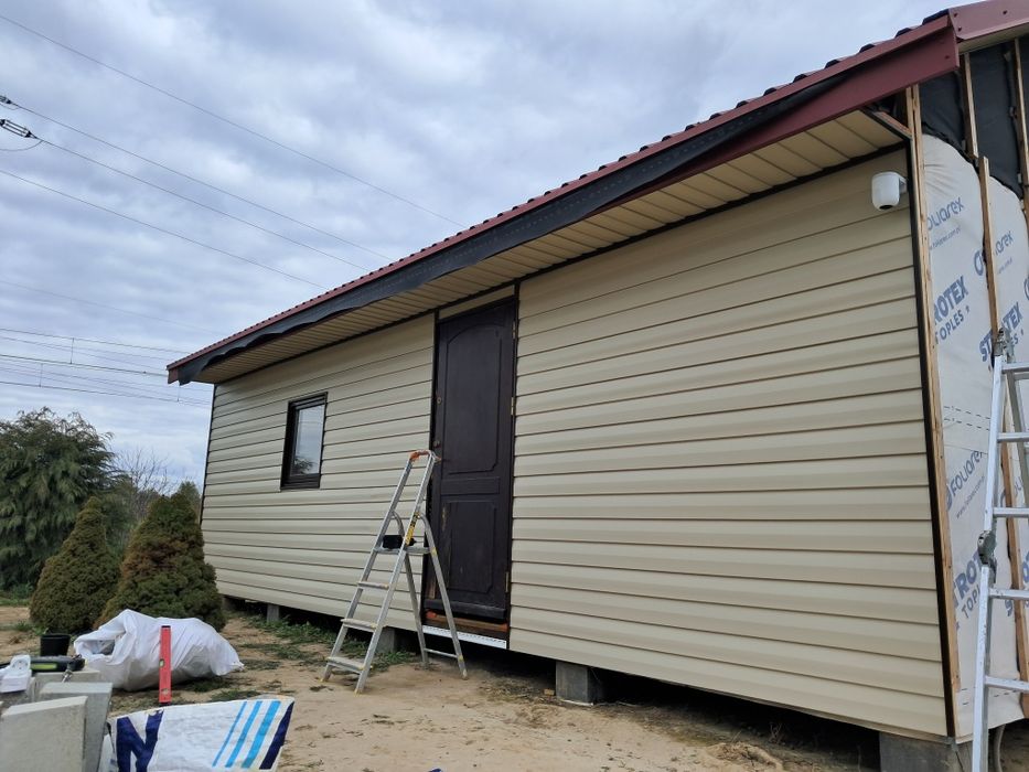 Siding beżowy vox