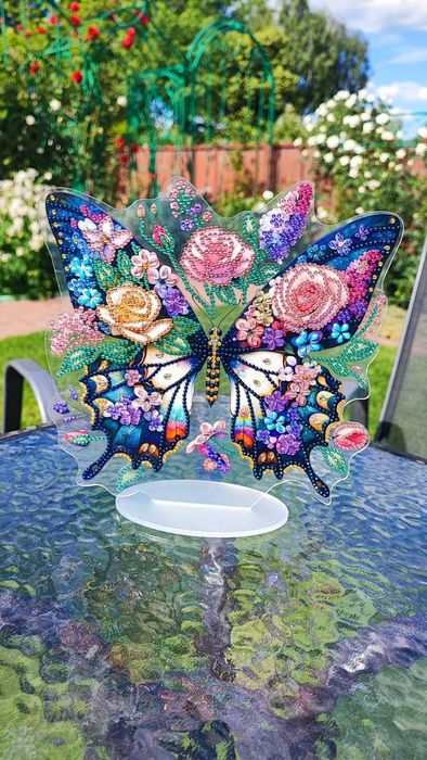 Набор для алмазной живописи настольная бабочка