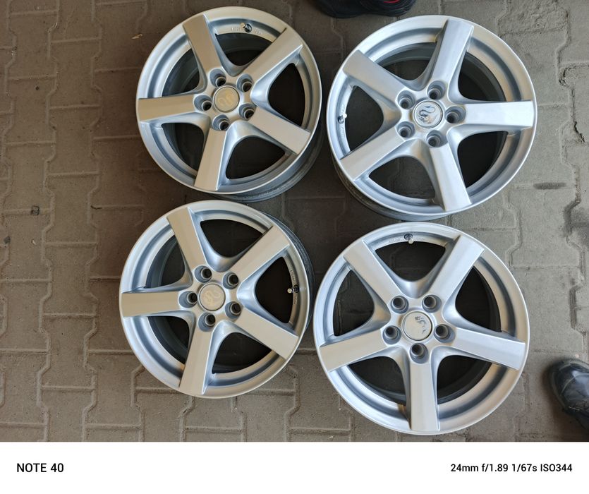 Felgi aluminiowe ENZO VW skoda audi Seat Mercedes  5x112 6,5x16 et 45