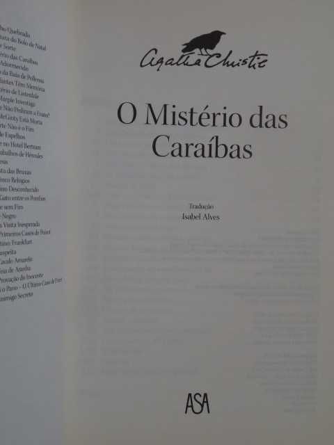 O Mistério das Caraíbas de Agatha Christie