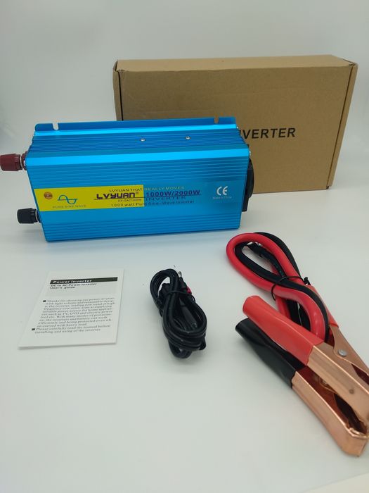 [Novo] Inversor de onda Pura 1000w/2000w 24VDC