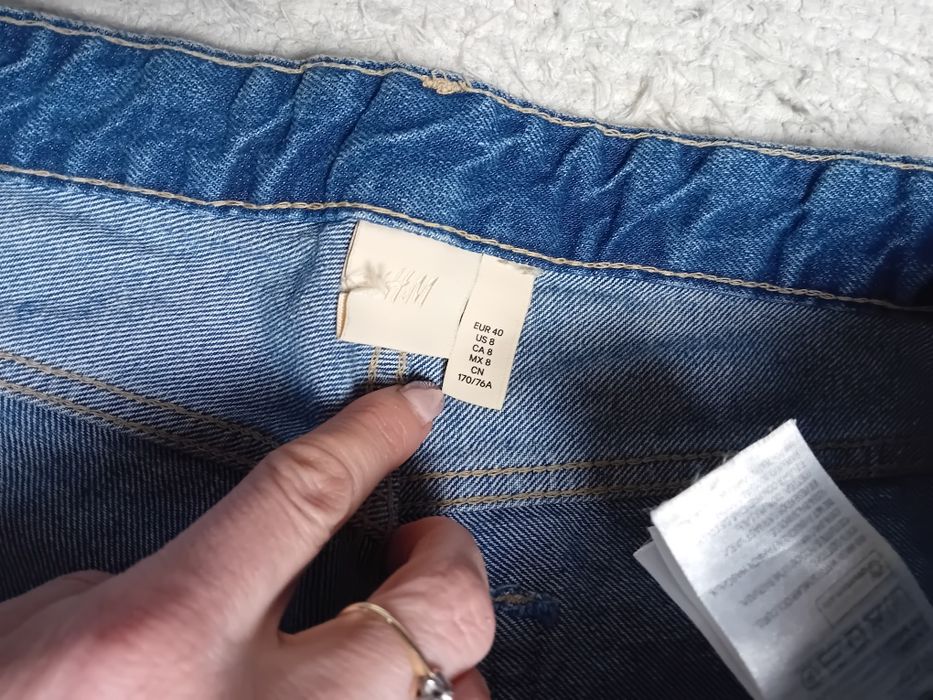#H&M spodnie jeansowe