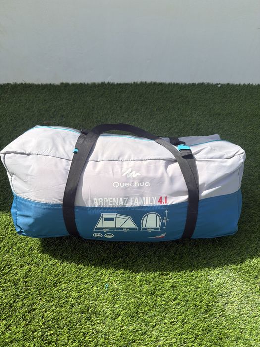 Tenda Familiar Quechua Arpenaz 4.1 (4 Pessoas) – Usada 1 Vez