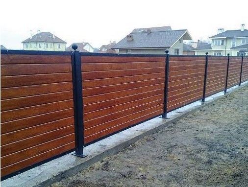 Профнастил под дерево,камень,цветной,цинк на забор Сайдинг Монтаж