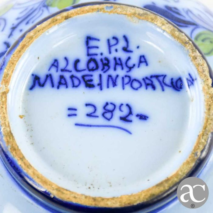 Malga / Tigela em faiança E.P.L. Alcobaça