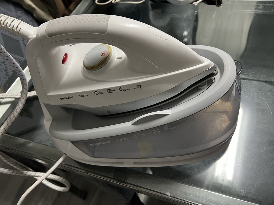 Ferro de vapor com caldeira da Silvercrest