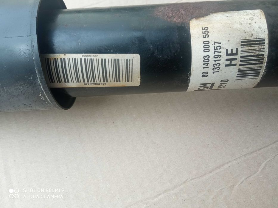 Amortyzator flexride insignia tył prawy 13 319 750