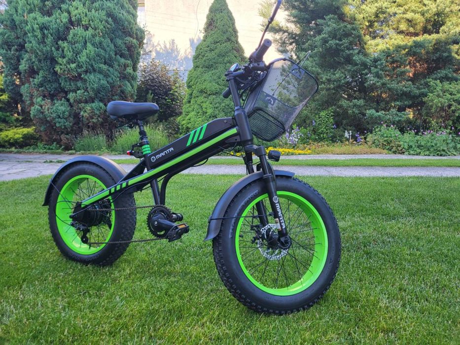 Rower elektryczny Manta MES2002N Flinston 20"