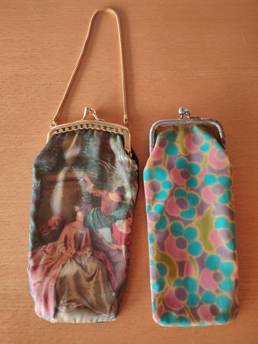 Bolsas para óculos vintage.