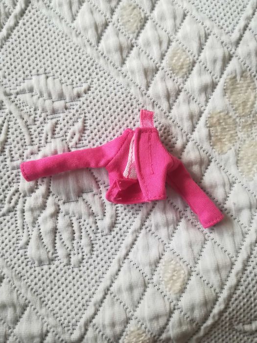 Camisola Rosa para Boneca Pequena