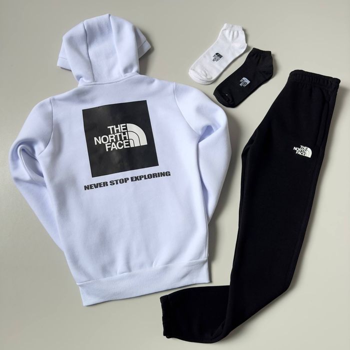 Чоловічий зимовий спортивний костюм норд фейс The North Face [XS,S,M,L,XL,XXL] + шкарпетки в подарунок!