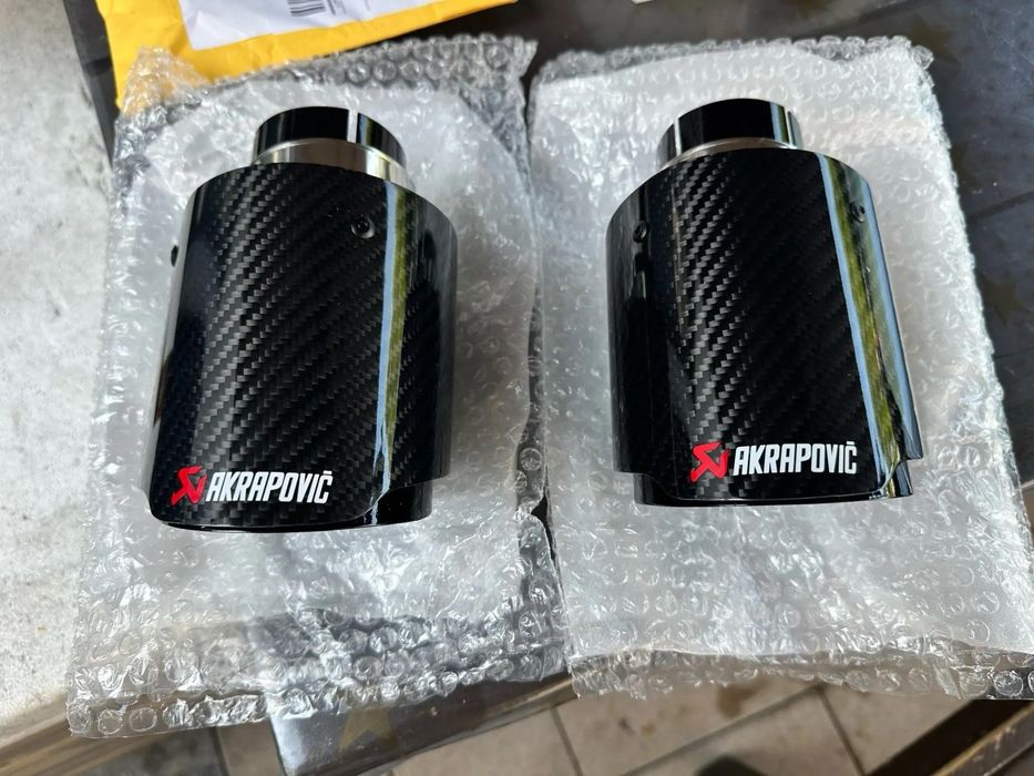 PONTEIRAS BMW M / Inox / Akrapovic 100mm
