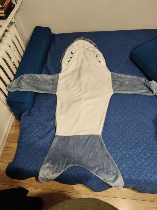 Koco śpiwór rekin nowy nie używany 120/130 cm