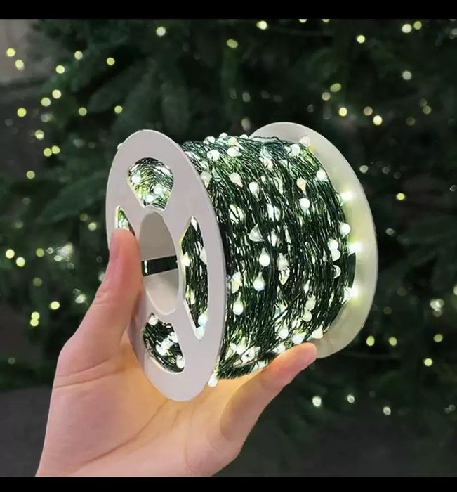 Гірлянда, роса на ялинку 30м20м юсб  герлянда