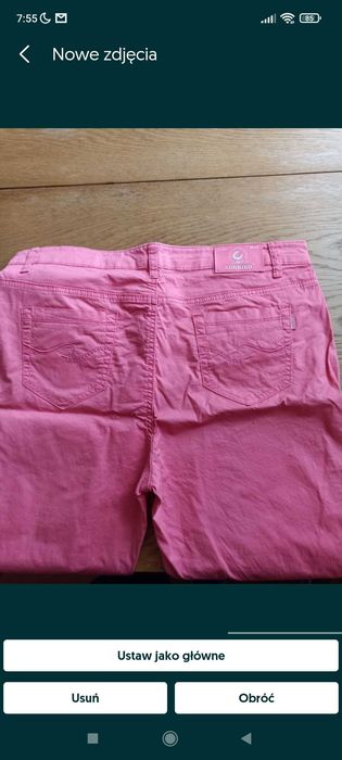 Spodnie damskie 3/4 r. 36