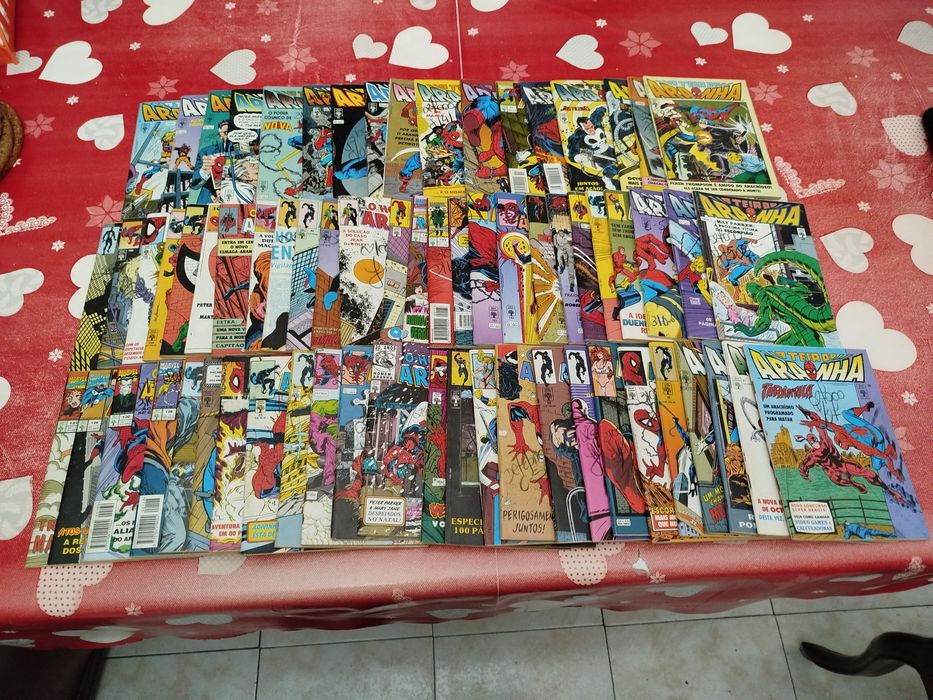 Grande Coleção Homem-Aranha (Anos 90 - Ed. Abril) | 70 Revistas + Póster Raro!