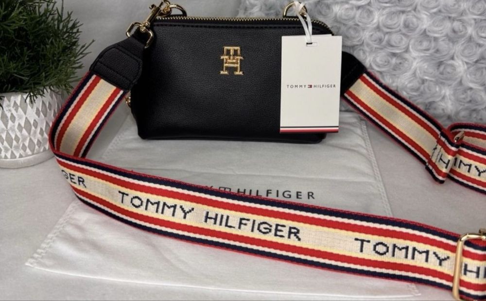 Tommy Hilfiger сумочка чорна кроссбоди